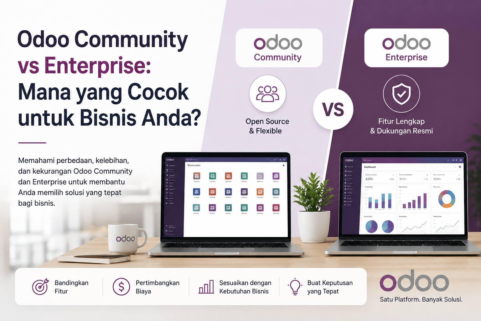 Odoo Community vs Enterprise: Mana yang Cocok untuk Bisnis Anda?